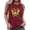 Red, variant on Women Sleeveless Crop Tops Plus Size, Button Down Blouses for Women Business Casual Crew Neck Tops Grey White Summer Tops for Teens Past