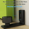 thumbnail image 2 of Floor Guide Wall/Door Bottom Sliding Door Floor Guide Black, 2 of 5