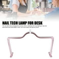 thumbnail image 3 of Foldable Nail Tech Lamp with Phone Holder,Half Moon Light 3000K to 6000K Adjustable,LED Nail Light for Lash Extensions,Eyebrow Styling,Tattoo, 3 of 7