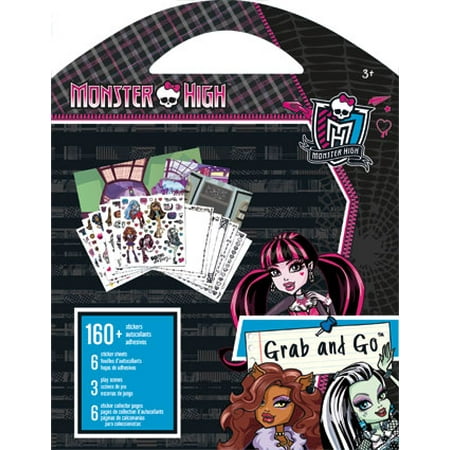 Grab & Go Stickers - Monster High - New Decals Toys Games st9121