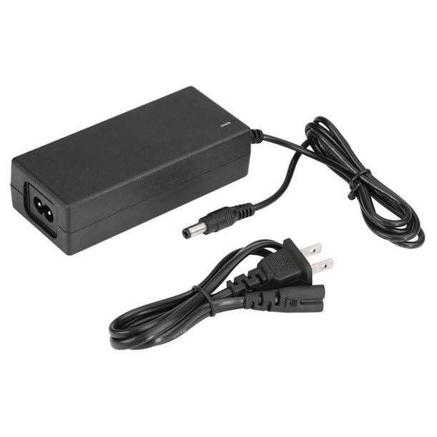 Cable adaptador de fuente de alimentación de cargador de carga segura 2A para batería de litio enchufe estadounidense