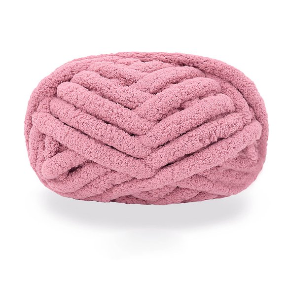 Fil à Tricoter pour Débutants Bricolage en Vrac Mélange de Laine Fibre Douce Épaisse Tricot à la Main Fil à Crochet pour Foulard Couverture Fabrication