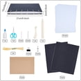 thumbnail image 2 of Bookbinding Kit for Beginners, Hand Bookbinding Diary Notebook Supplies, Complete Bookbinding Tool Kit with Bookbinding Thread, Sewing Needles, Book Cloth, Paper and Bookbinding Tools, 2 of 6