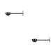 thumbnail image 1 of Yuarrent Cucharas de café apisonadoras prácticas de frijol, accesorio para utensilios de café, herramienta de té de cocina de medición de 2Conjunto, 1 of 6