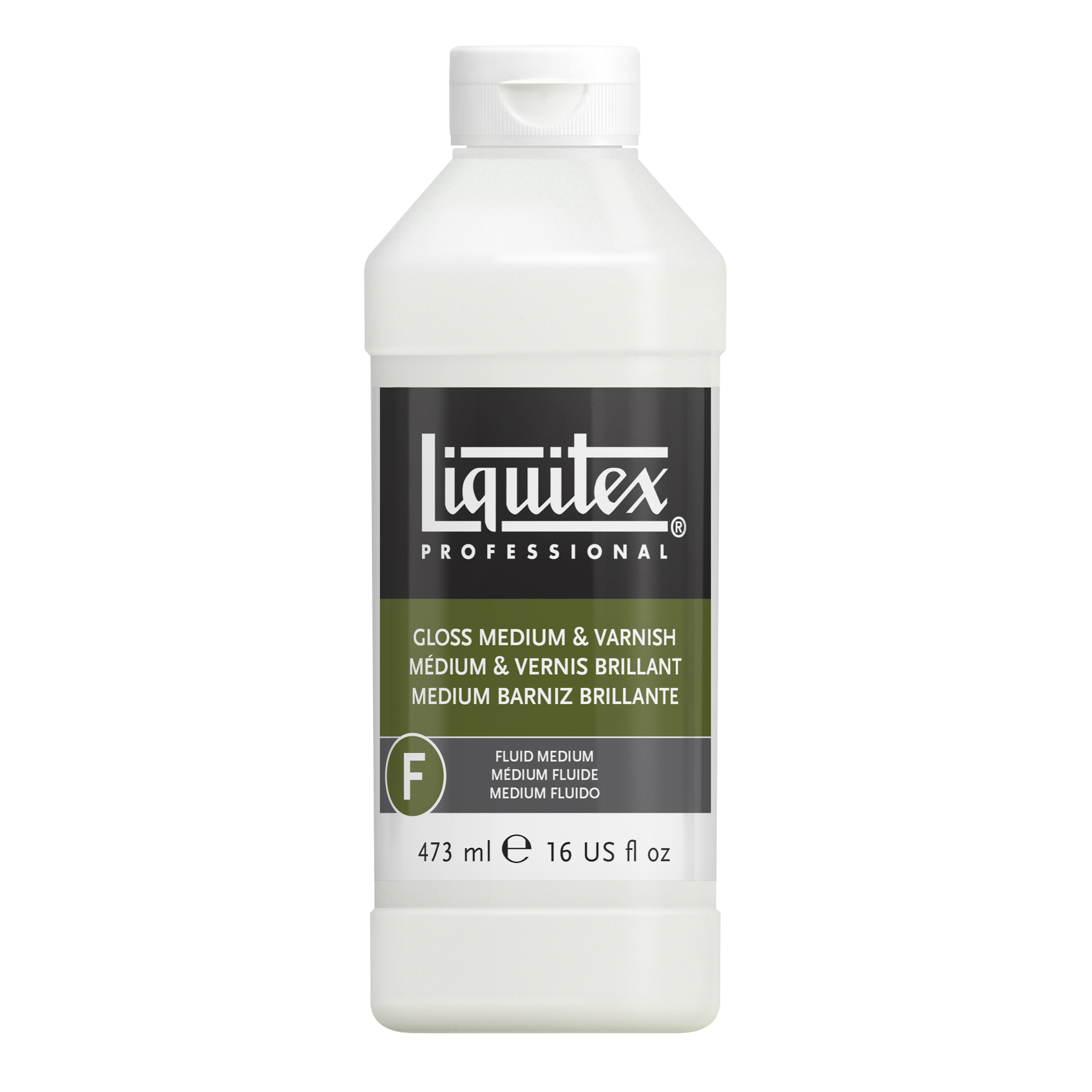 Liquitex Gloss Fluid Medium & Varnish, Pint