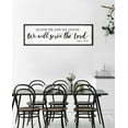 thumbnail image 5 of CDDposter As for Me and My House We Will Serve the Lord Sign: Rustic Family Bedroom Signs Wall Decor Above Bed,Framed Country Wall Plaque Hanging Farmhouse Bible Verse Sign Christian Art Gifts 12x40", 5 of 6