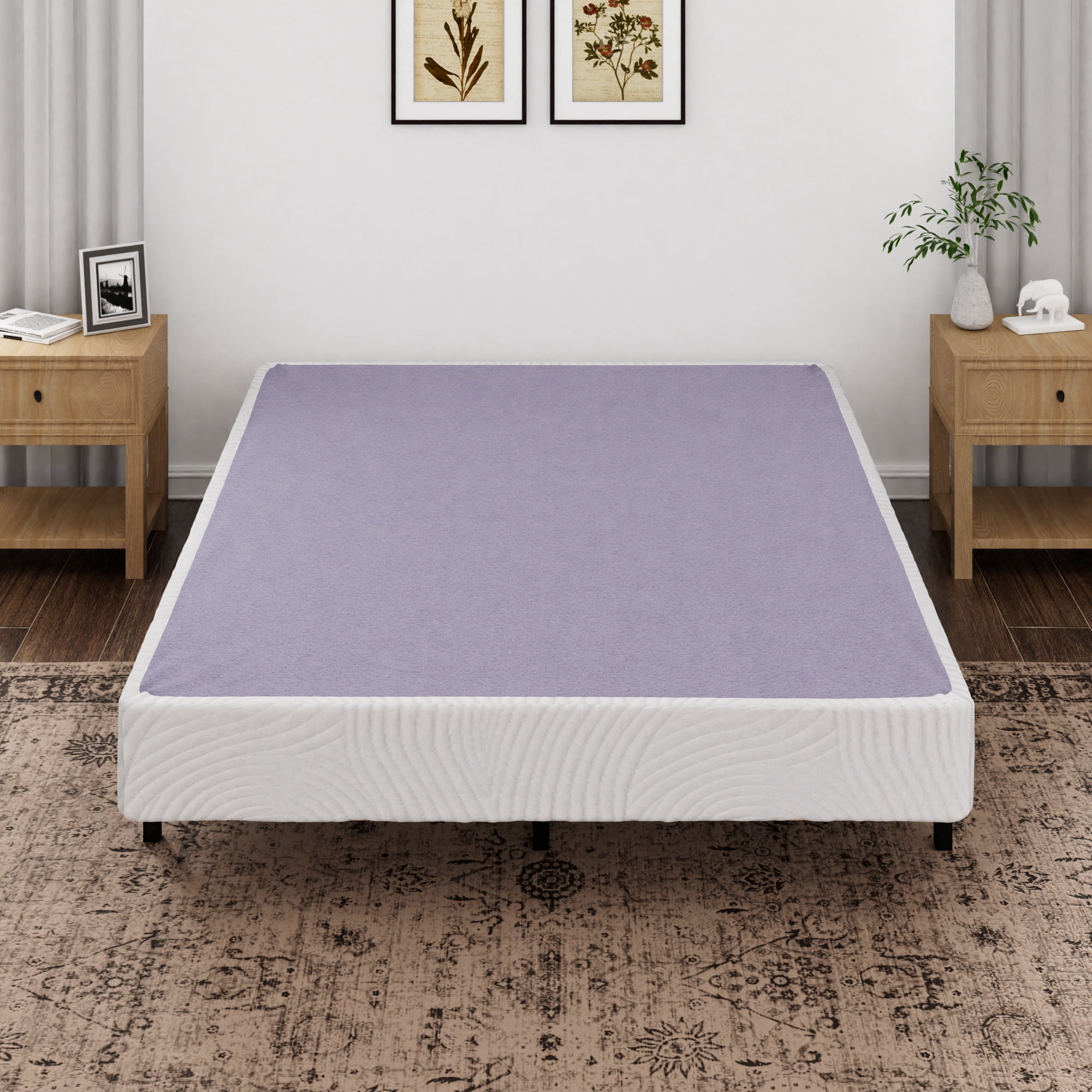 Zinus Jacob 8" Bamboo Box Spring Mattress Foundation, Queen