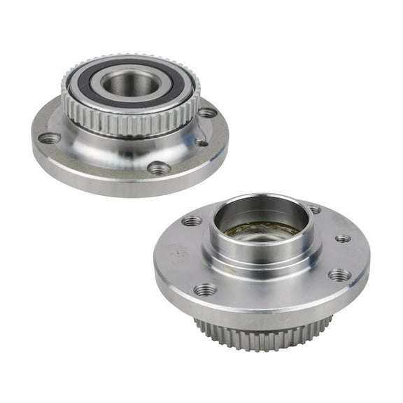 Front Wheel Bearing Hub Assembly Set of 2 - Compatible with 1984 - 1987 BMW 325e 1985 1986