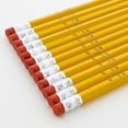 thumbnail image 7 of BAZIC Pre-Sharpened #2 HB Yellow Pencil, Wood Free, Latex Free Eraser (12/Pack), 2-Packs, 7 of 7