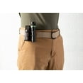 thumbnail image 5 of E-Living Store 61" Polyester Fabric Mens/Womens XXL D-Ring Belt in Khaki Tan, Tan, 5 of 8