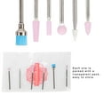thumbnail image 3 of Paquete De 6 Piezas Kit De Brocas Para Arte De Uñas De Acero Inoxidable Accesorios Para Taladro De Uñas Herramienta De Manicura JG # 9 Puntas De Cortador De Uñas Profesional, 3 of 7