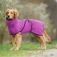 thumbnail image 6 of Velvet Pet Dog Sweater Thick Warm Soft Cute Clothing Cozy Winter Autumn Apparel Fashion Outfit For Small Medium Large Breeds, 6 of 7