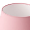 thumbnail image 4 of Mainstays Kids 17.25-Inch Curvy Table Lamp with Pink Fabric Shade, 4 of 6