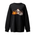 thumbnail image 5 of Lolmot Halloween Sweatshirt for Women Pumpkin Coffee Graphic Sweatshirts Cute Halloween Shirts Fall Pullovers Crewneck Sweatshirt, 5 of 5