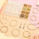 thumbnail image 4 of 24 cuadrículas 970 piezas 24 cuadrículas ABS juego de perlas estrella de cinco puntas corona amor cuadrado redondo cuentas espaciadoras pulsera de cuentas, 4 of 5