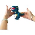 thumbnail image 2 of Plush Dinosaur Stuffed Animals Tyrannosaurus Rex Keychains Ornaments Pendant Key Ring Blue, 2 of 4