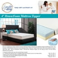 Signature Sleep 4" RenewFoam Memory Foam Mattress Topper