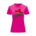 thumbnail image 1 of Playera De Viva Mexico Con Sombrero Charro Fiestas Patrias SeptiembreIndependencia Color Fucsia Talla Grande Marca Emil SaEs, 1 of 4