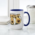 thumbnail image 4 of CafePress - Airedale Terrier Lover Large Mug - 15 oz Ceramic Large White Novelty Mug, 4 of 4