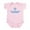 Petal Pink, variant on CafePress - Infant Bodysuit - Baby Light Bodysuit, Size Newborn - 24 Months