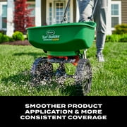 scotts turf builder edgeguard mini البث الإذاعي لبذور العشب والأسمدة والملح وذوبان الجليد