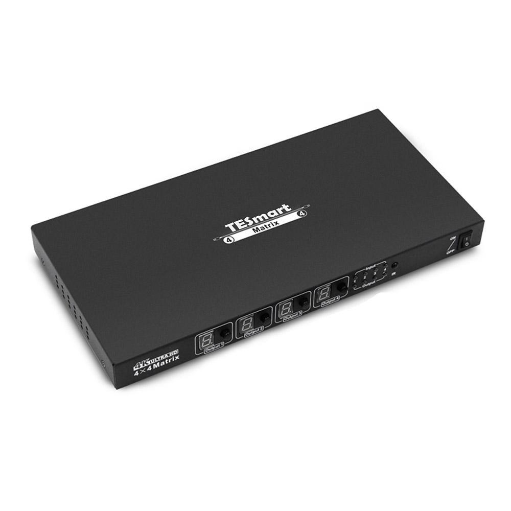 HDMI Matrix Video Switcher – 4x4 – 4K HDMI 1.4 – Control Switcher with Remote, IP, Ethernet Port, RS232 - image 3 of 5