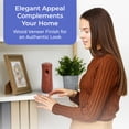 thumbnail image 4 of Automatic Air Freshener Spray Dispenser with Wood Design, Battery Operated Aerosol Sprayer for Home or Commercial Use, Wall Mounted or Free Standing, 3 Time Release Settings, 1-Pack, 4 of 8