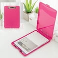 thumbnail image 1 of A4 Clipboard Waterproof Document Folder Filing File Test Paper Cases Multifunctional Office Stationery - Red, 1 of 7