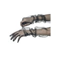 thumbnail image 4 of INSPIRE CHIC Women's Tulle Long Opera Gloves Full Finger Mesh Sheer Glove for Evening Wedding Black L, 4 of 6
