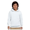 thumbnail image 4 of Hanes Youth 7.8 oz. EcoSmart® 50/50 Pullover Hood P473, 4 of 13