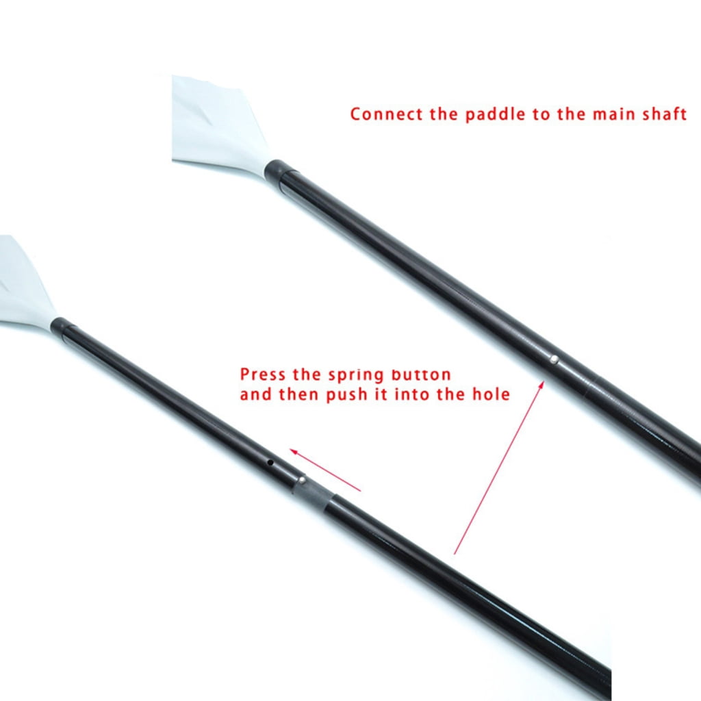 BQBQERT Adjustable Floating Kayaks Paddles Light weight Shafts Paddleboard Paddles for Smooth Strokes