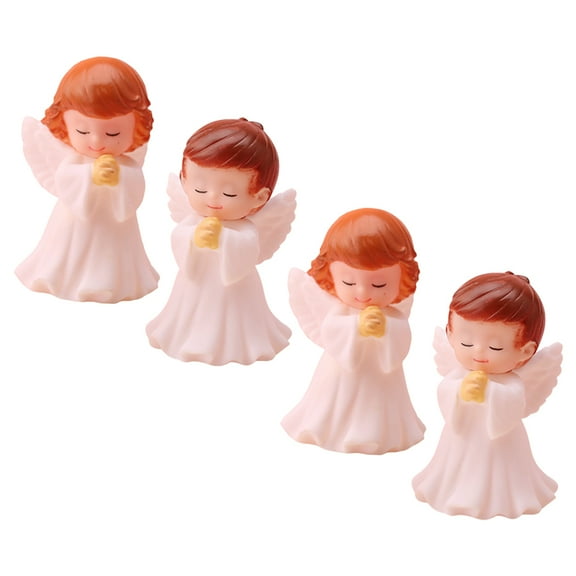 HOMEMAXS 4Pcs Figurine Praying Angel Statue Statue with Decoration