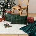 thumbnail image 3 of DONGPAI Christmas Retro Farmhouse Buffalo Tartan Plaid Throw Pillow Covers Decorative Throw Pillow Case Cushion Cover for Sofa Couch, 2 Pack, 3 of 6