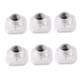 thumbnail image 4 of SHOWERORO 250v 6a Square E27 Porcelain Lamp Holder Flat Bottom Light Base Simple Installation, 4 of 7