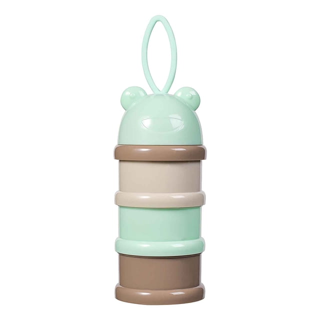 Agiferg Color Baby Three-layer Milk Powder Box Independent Layered Milk Powder Box Children's Portable Rotating Milk Powder Box