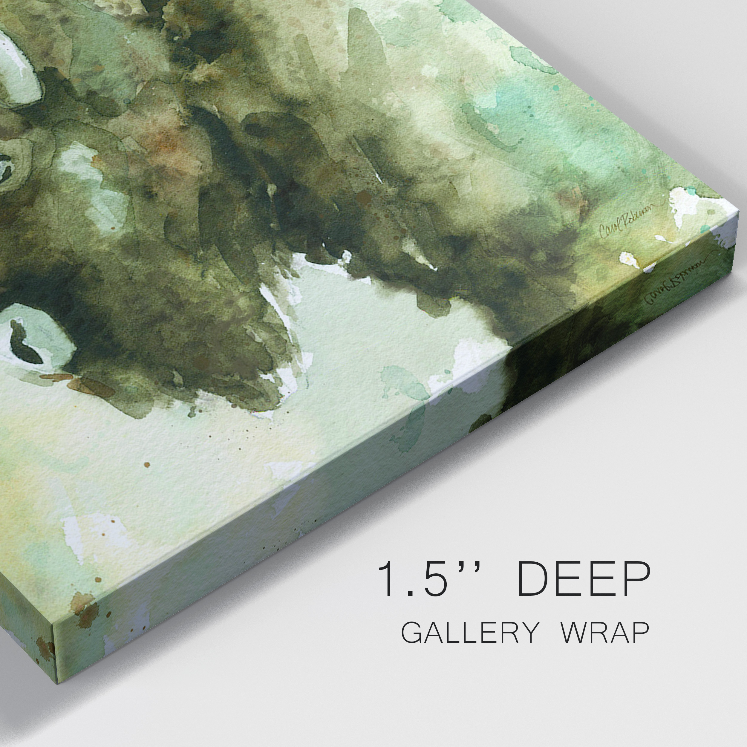 On Guard - Premium Gallery Wrapped Canvas - Ready to Hang Set of 2 - 40 x 40 Each