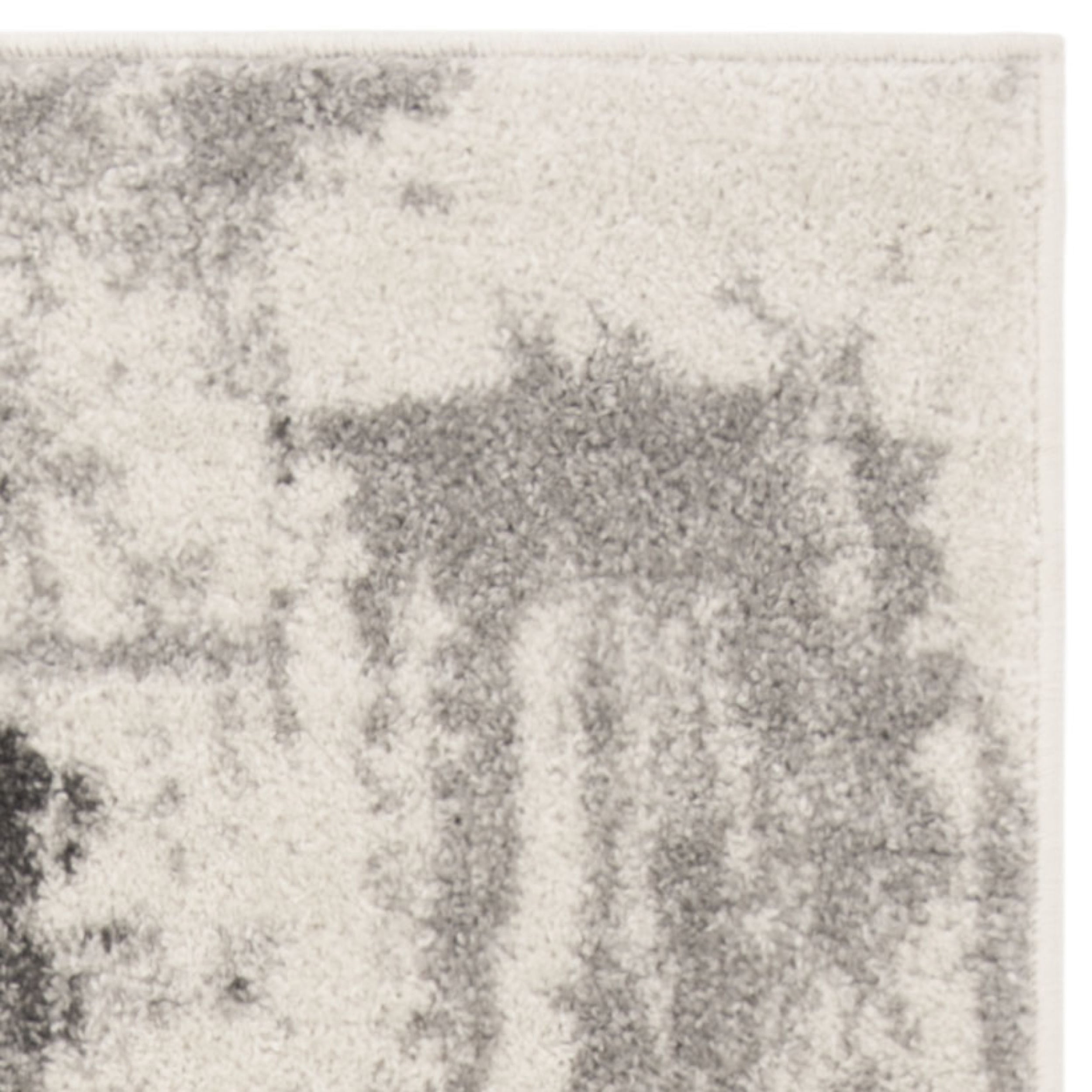 SAFAVIEH Adirondack Matilda Abstract Area Rug, Ivory/Grey, 4' x 6'