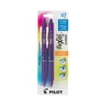 thumbnail image 1 of Pilot FriXion Ball Clicker Retractable Erasable Pen, 0.7mm, Purple Ink, 2 Pack, 1 of 1
