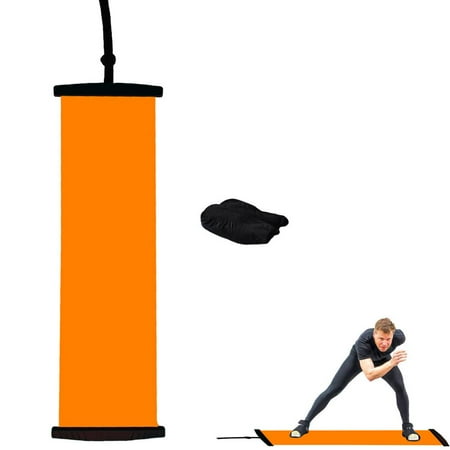 

BESTHUA Slide Board Workout to Tone Legs Glutes Core Muscles Include Shoe Booties and Carrying Bag Easy to Roll and Carry biological