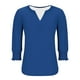 thumbnail image 5 of Camiseta blanca para mujer,Blusa informal de manga larga para mujer, puños fruncidos de poliéster, túnica de moda para uso diario, sopatenor, 5 of 9