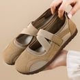 thumbnail image 6 of oqasdz Casual Shoes for Women Elegant Ballet Hook and Loop Flat Shoes with Soft Sole and Adjustable Strap Comfort Everyday Versatile Summer Outdoor, 6 of 7