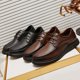 thumbnail image 2 of Zapatos de hombre primavera otoño transpirables para hombre zapatos Oxford vestido de hombre cuero casual moda negocios cordones zapatos sólidos, 2 of 4