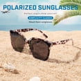 thumbnail image 3 of Gafas de Sol Polarizadas Sobredimensionadas FEISEDY UV400 B2600 Mármol, 3 of 9