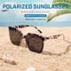 thumbnail image 3 of Gafas de Sol Polarizadas Sobredimensionadas FEISEDY UV400 B2600 Mármol, 3 of 9