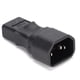 thumbnail image 5 of Adaptador de enchufe, adaptador de corriente macho a convertidor, adaptador de cable de extensión de alimentación, materiales ecológicos, 5 of 8