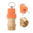 thumbnail image 3 of FRCOLOR kit de Réparation de Réservoir d'Air Valve de Sécurité Compresseur d'Air Valve de Contrôle Valve de Décharge Professionnelle 1/2 Pouce, 2.36"X1.18"X1.18 Pouces, 3 of 5