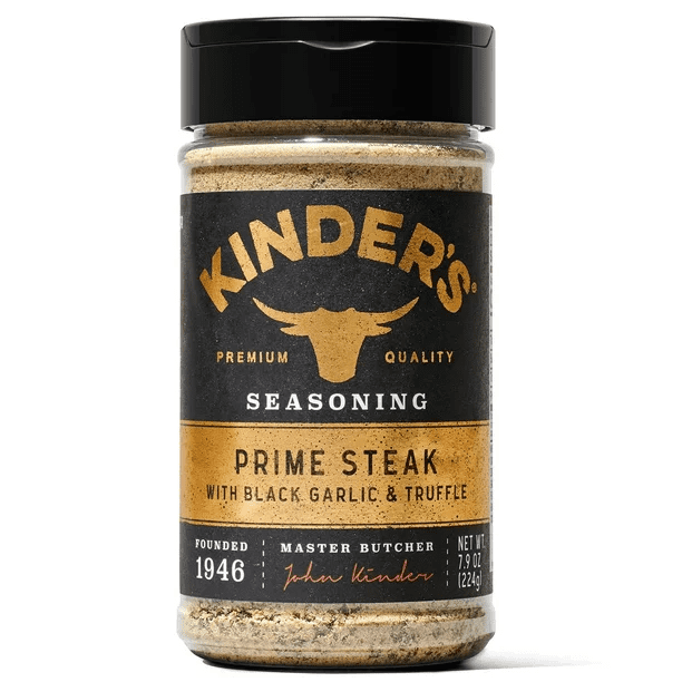 Kinder's Prime Steak with Black Garlic & Truffle Seasoning, GlutenFree