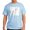 Light Blue, variant on CafePress - Wolf And Hawk Light T Shirt - Men's Classic Graphic T-Shirt