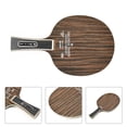 thumbnail image 4 of LEFU for Professional 5-Ply Table Tennis Racket Blade Ping Pong Paddle Bottom Plate Long Handle Dalbergia Wood 6.2mm Thickness for Indoor Games, 4 of 9