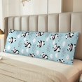 thumbnail image 6 of Disketp Cute Panda Bear Print Body Pillow Cover - Super Soft 20x54 Body Pillow Case,Long Side Hidden Zipper, 6 of 8